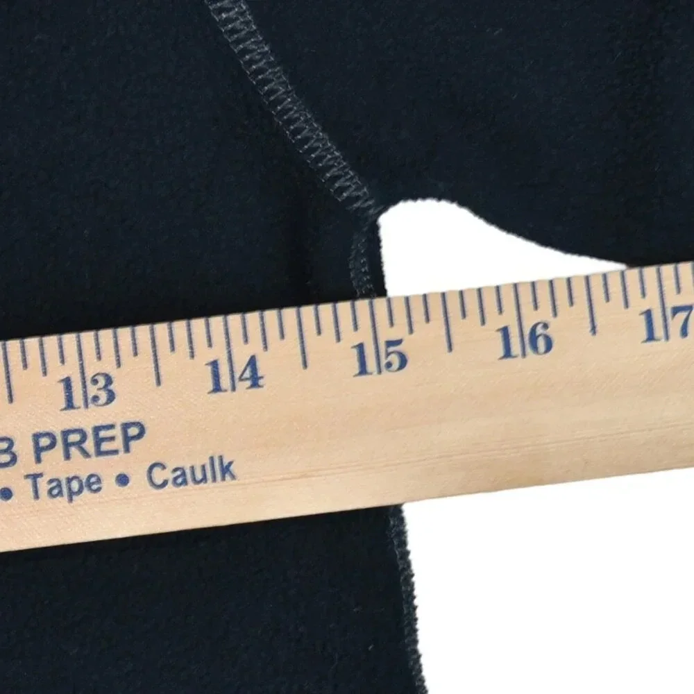 MARMOT || Kid's Fleece Quarter Zip Black Jacket Pullover Mock Neck Outdoors M - Picture 4 of 8